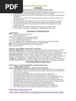 VMware Certified Professional Resume