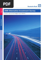 Download 2009 Deutsche Bank Alternative Investment Survey by DealBook SN13588045 doc pdf