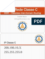 Sub-redes Classe C