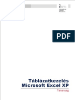 Tablazatkezeles MS Excel