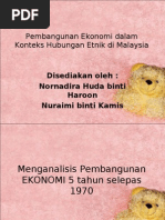 Bincangkan Kaitan Antara Pembangunan Ekonomi Dan Hubungan 