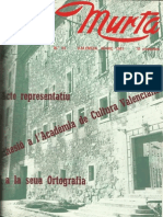 Murta 33 - Març 1981 - Recolzament Normes RACV en EL Puig PDF