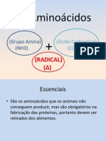 Tipos de Aminoácidos