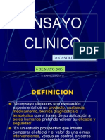 7º Clase Ensayo Clinico