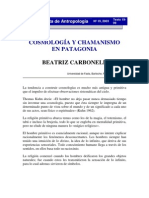 Carbonell Beatriz - Cosmologia Y Chamanismo en Patagonia