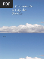 Reflexão sobre a Divindade