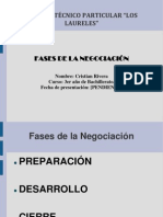 Centros Fases de La Negociación