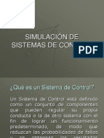 Simulacion de Sistemas de Control