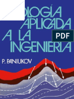 Paniukov P - Geologia Aplicada a La Ingenieria