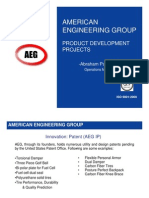 AEG Product Development Portfolio