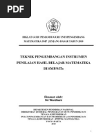 Download Instrumen Penilaian Mat Smp by Wes Waruwu SN135928077 doc pdf