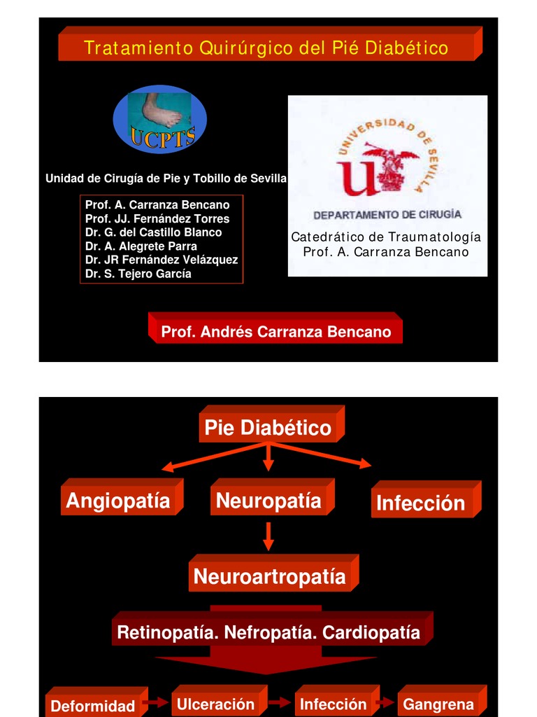 Tratamiento Quirúrgico del Pié Diabético (imágenes).pdf Pie