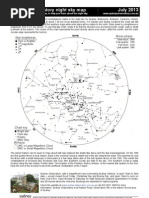 Download July 2013 night sky chart by Powerhouse Museum SN135941655 doc pdf