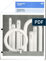 Sylvania Engineering Bulletin - Fluorescent Lamps 1985