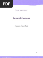 Desarrollo Humano Unad Pd