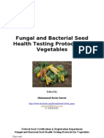 Seed Health Testing For Vegetables