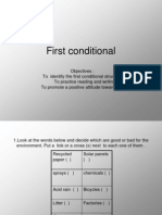 My First Conditional Ppt