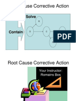 Root Cause Corrective Action: Solve