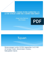 PERANCANGAN TURBIN PLTMH KAPASITAS 1 X 12 KW.pptx