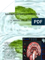 BHE: barrera hematoencefálica protege cerebro