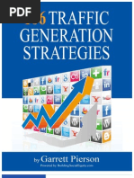 106 Traffic Generation Strategies