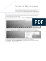 Como Centrar Los Iconos de La Barra de Tareas en Windows 7