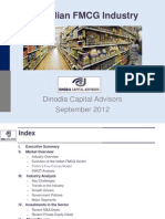 Indian FMCG Industry, September 2012

