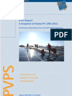 IEA Snapshot Report: Global PV Installations Hit 28.4 GW in 2012