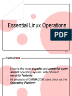Essential Linux Operations: Omniac M