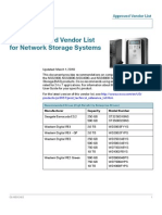 Cisco Approved Vendor List For Network Storage Systems: Products/ps9957/prod - Technical - Reference - List - HTML