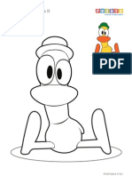 pocoyo colorea-pato