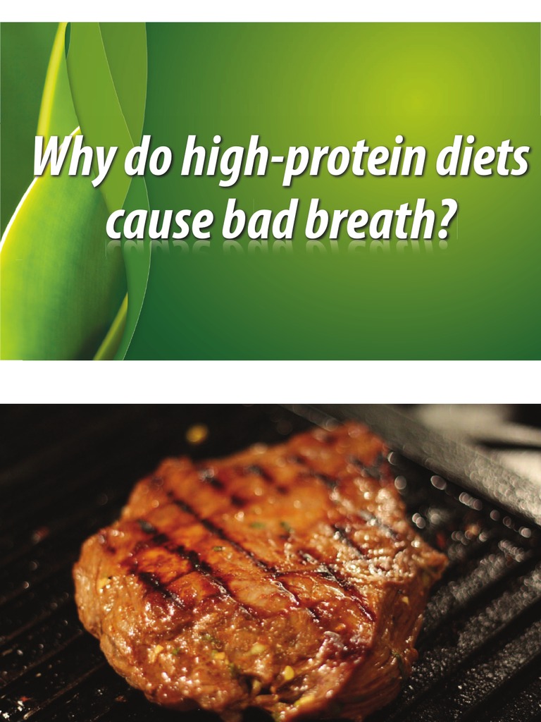 Why Do HighProtein Diets Cause Bad Breath? PDF