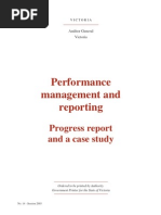 Report On Performance Management and Reporting A Case Study