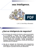 Business Intelligence.: L.S.C.A. David Reyes Hernández