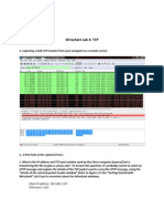 Wireshark Lab 4: TCP: Joshua Larkin CSC 251 Net-Centric Spring 2012