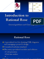 Introduction To Rational Rose: General Guidelines and Class Diagrams