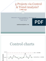 Managing Projects Via Control Charts & Trend Analysis