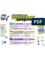 Cursos de Saregune Mayo-Julio 2013