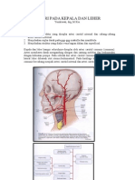 Arteri Pada Kepala Dan Leher (Kuliah)