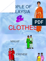 People of Malaysia: Clothes