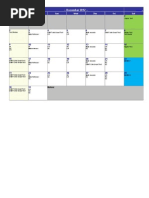 GMAT December 2012 Calendar