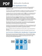 Subractive Synthesis