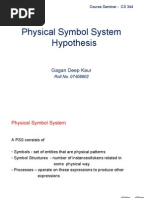 physical symbol system hypothesis presentation