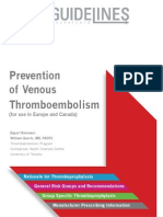 Prevention  of Venous  Thromboembolism