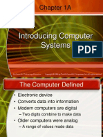 Chapter 1A: Introducing Computer Systems