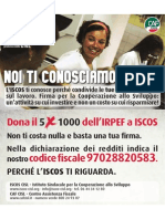 Il tuo 5 per 1000 a ISCOS