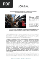Download  LOral impulsa su divisin de Lujo en China by LOral Espaa SN136020821 doc pdf
