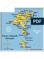 Faroe Island Map