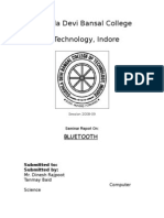 Download Bluetooth Seminar Report by TB SN13602169 doc pdf