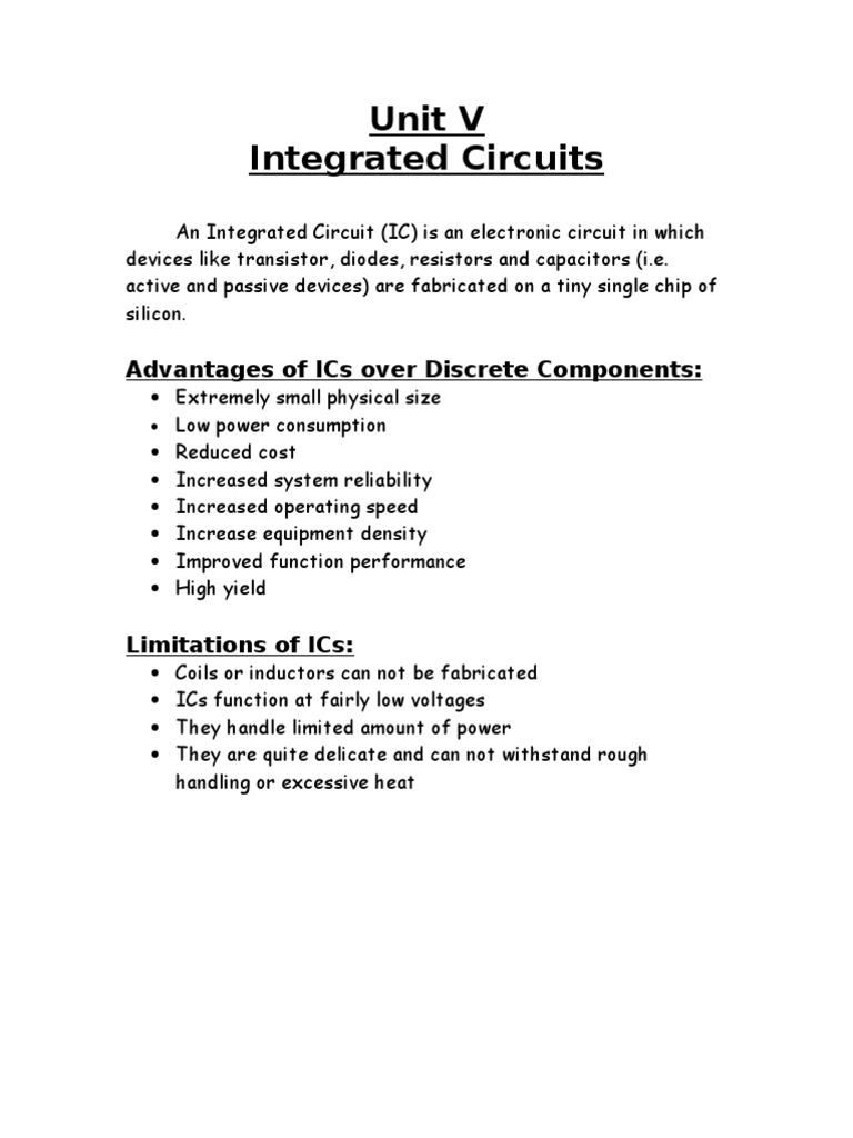 IC Seminar (Integrated Circuit) | PDF | Integrated Circuit ...